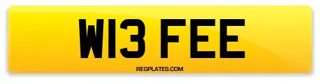 W13 FEE