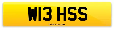 W13 HSS