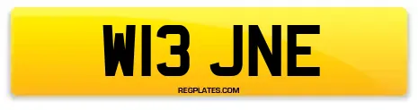 W13 JNE