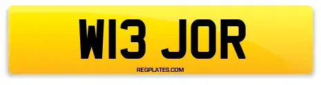 W13 JOR