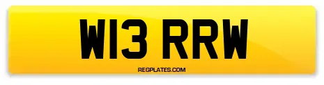 W13 RRW