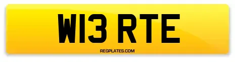 W13 RTE