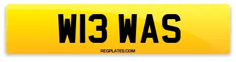 W13 WAS