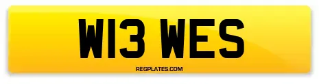 W13 WES