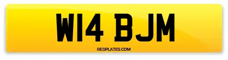 W14 BJM