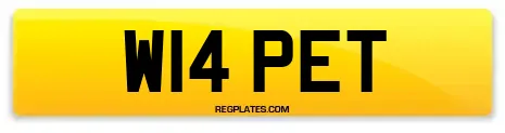 W14 PET