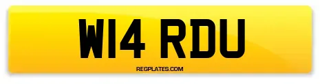W14 RDU