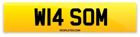 W14 SOM