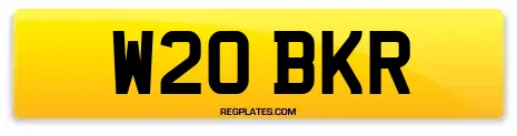 W20 BKR