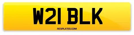 W21 BLK