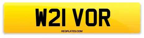 W21 VOR