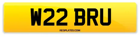 W22 BRU