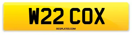W22 COX