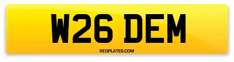 W26 DEM