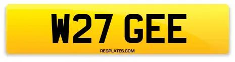 W27 GEE