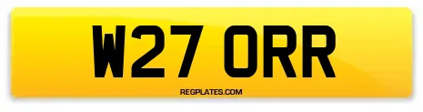 W27 ORR