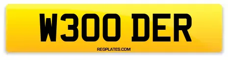 W300 DER