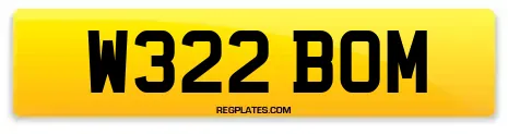 W322 BOM