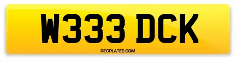 W333 DCK