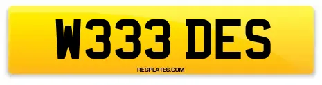 W333 DES