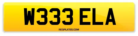 W333 ELA