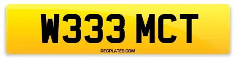W333 MCT