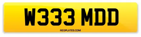 W333 MDD