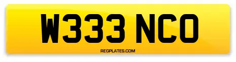 W333 NCO