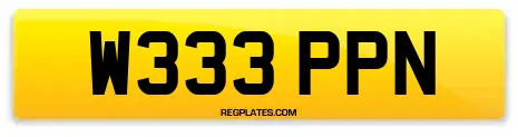 W333 PPN