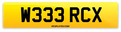 W333 RCX