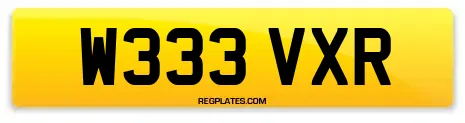 W333 VXR