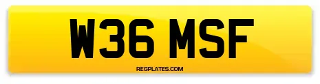 W36 MSF