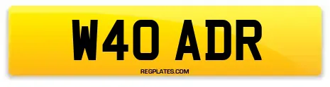 W40 ADR