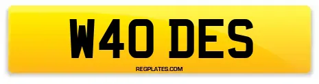 W40 DES