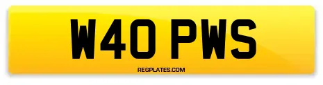 W40 PWS