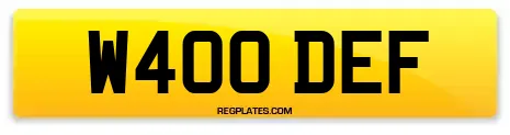 W400 DEF