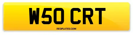 W50 CRT