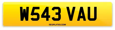 W543 VAU