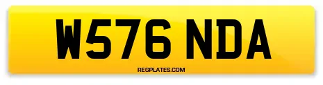 W576 NDA