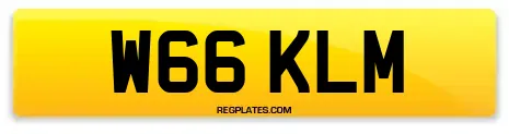 W66 KLM