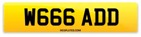 W666 ADD
