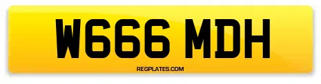 W666 MDH