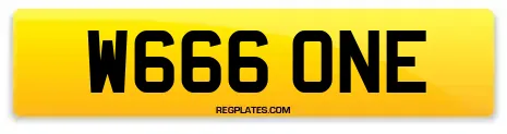 W666 ONE
