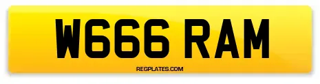 W666 RAM