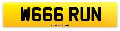 W666 RUN