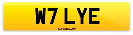 W7 LYE
