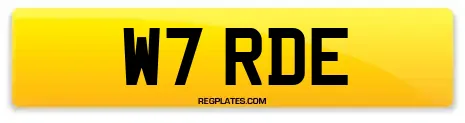 W7 RDE