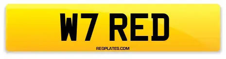 W7 RED