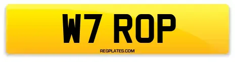 W7 ROP