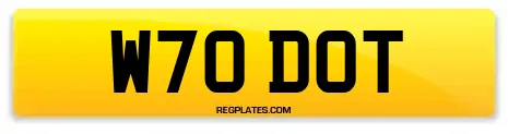 W70 DOT